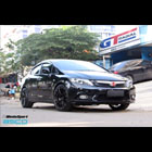 Honda Civic FB with WedsSport SA15R